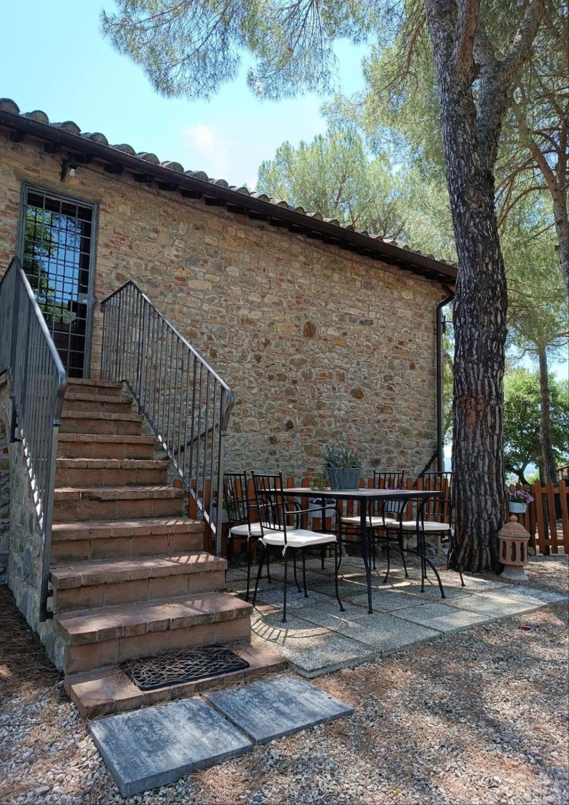 Ferienwohnung La Casa Dei Breton Magione Exterior foto